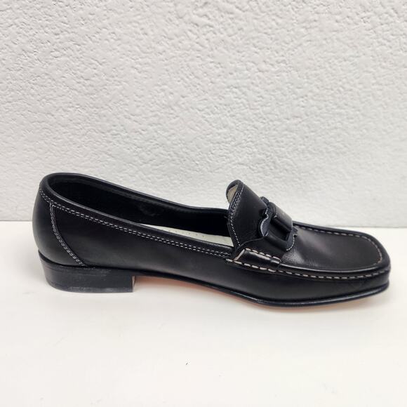 Salvatore Ferragamo Sport Grande Black Loafers Men Size 7.5B Narrow US 8.5 main image 2